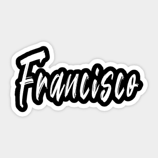 Name Boy Francisco Sticker